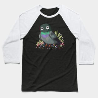 Cute pigeon drawing Baseball T-Shirt